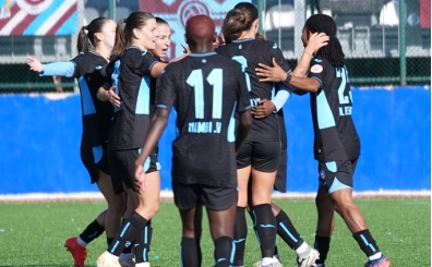 Kad�n Futbol S�per Ligi'nde Trabzonspor'dan 4 goll� zafer!