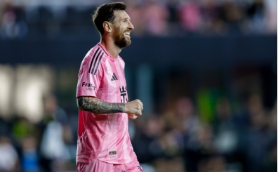 Inter Miami'den Lionel Messi'ye �zel trib�n