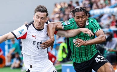 10 ki�i kalan Milan, Sassuolo'ya direnemedi!