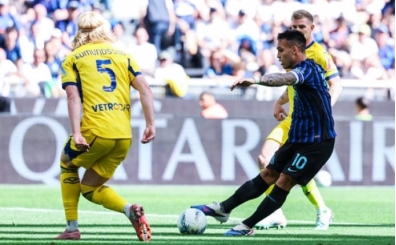 �ampiyon Inter, evinde Hellas Verona ile yeni�emedi