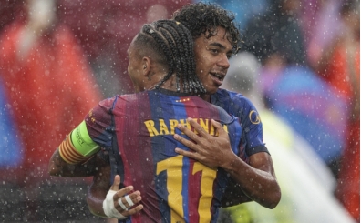 Barcelona'dan Galatasaray �ncesi farkl� galibiyet