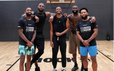 Jaylen Brown, LeBron ve Maxey ile yapt��� antrenman� konu�tu