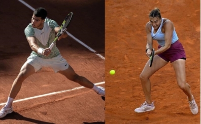 Avustralya A��k'ta Alcaraz ve Sabalenka ikinci tura y�kseldi