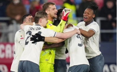 Lazio, Bologna'y� penalt�larda ge�ti