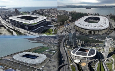 Trendyol S�per Lig statlar� havadan g�r�nt�lendi