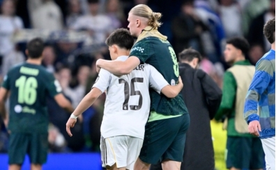 Erling Haaland, Arda G�ler'e kay�ts�z kalamad�!