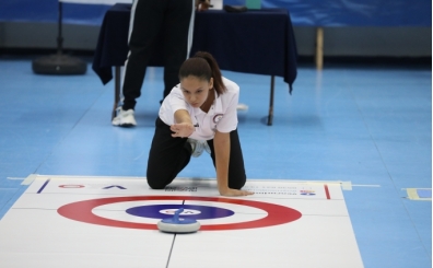 Floor Curling Türkiye Şampiyonası Samsun'da başladı