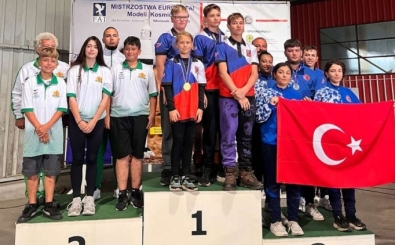 Milli sporculardan Uzay Modelleri Avrupa Şampiyonası'nda 2'si altın 5 madalya