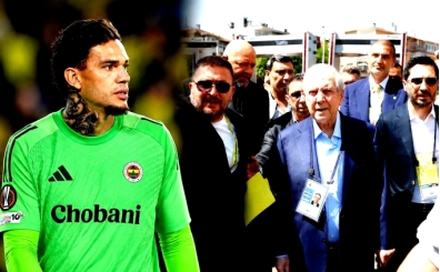 Ederson'dan Aziz Yıldırım'a: 'Sizinle kalırım'