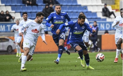 Rizespor, Kasımpaşa'ya karşı üç puanı üç golle aldı!