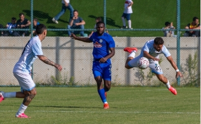 Erzurumspor ile Rizespor arasındaki prova golsüz bitti
