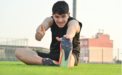Atletizme başlayan otizmli Özgür, 3 yılda 7 kez birincilik sevinci yaşadı