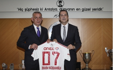 İbrahim Hacıosmanoğlu, Antalyaspor'u ziyaret etti