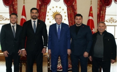 Cumhurbaşkanı Erdoğan, Taha Akgül'ü kabul etti