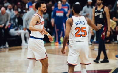 NBA'de Cavaliers'ı yenen Knicks, seride 3-0 öne geçti